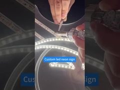 Rosa Lila Weiß Romantic Flex Hochhelligkeit Neon Logo Schild Led