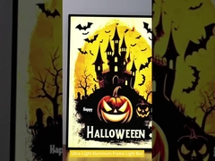 Custom Aluminium Werbe-Lichtboxen Snap Frame Lichtbox A4 Led Lightbox Ultra dünn