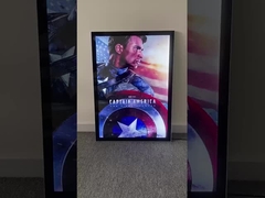 Du glaubst doch nicht, dass es bis jetzt keine Möglichkeit gab, Plakate in den Kinos zu ersetzen, oder?