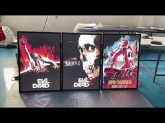 27x40 Blck Aluminun LED-Lichtkasten Kinofilm Posterrahmen