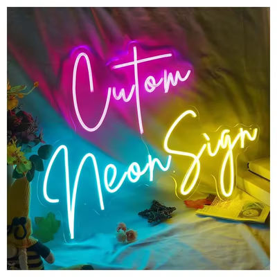 kaufen Rosa Lila Weiß Romantic Flex Hochhelligkeit Neon Logo Schild Led Online-Herstellung