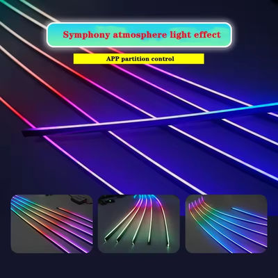 kaufen Universelle Auto-Umgebungsleuchten 18 In 1 Atmosphäre Innenraum Rgb Auto-Stimmung Beleuchtung Online-Herstellung