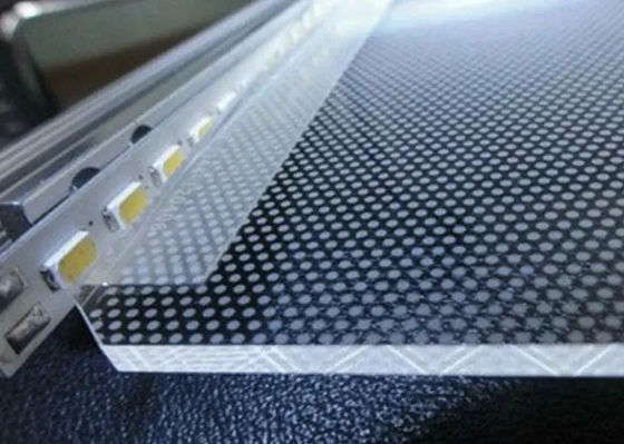 kaufen Anpassung Transparent 5Mm Acryl Licht Führungsplatte Led Panel Licht Pmma Online-Herstellung