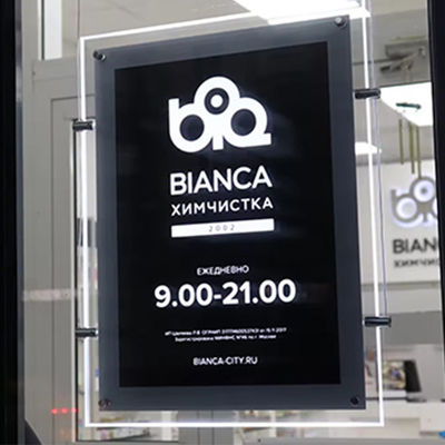 kaufen Outdoor-Kristall-Acryl-LED-Plakatrahmen Licht-LED-Werbebrett Online-Herstellung