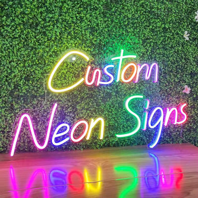 kaufen Hochzeitsfeier LED-Neonschild 6mm 8mm 10mm RGB Backboard Typ Kommerzielle Neonschilder Online-Herstellung