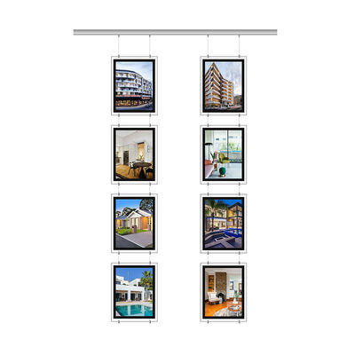 kaufen Akryl-Panel Kristall-Lichtbox 6W - 10W Immobilienfensteranzeige 5000Lux Helligkeit Online-Herstellung