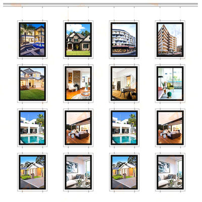 kaufen 12V 24V Kristallleuchtkasten LED-Beleuchtungsschild für Immobilienfenster Online-Herstellung