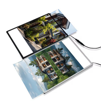 kaufen Maßgeschneiderte Größe Glas-Panel Werbeplakatrahmen Led A4 Lichtbox Online-Herstellung