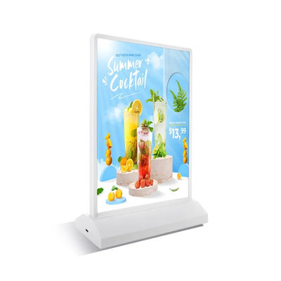 kaufen A4 Tischstand Menü Anzeigetafel Werbung Wiederaufladbare Lichtscheibe Online-Herstellung
