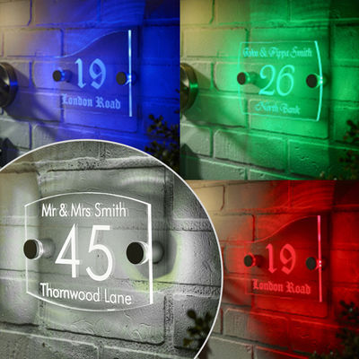 kaufen Indoor Outdoor Customized Acrylic LED Signs 2835 LED Strip Premium LED Signs Online-Herstellung