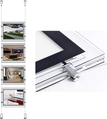kaufen A4 Landscape Crystal Light Box with Innovative Hidden Fixtures and Highest Brightness LED Backlit for Long Life No Maintenance Online-Herstellung