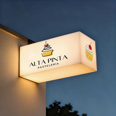 kaufen Custom Personalisierte LED Werbe-Lichtbox mit UV-gedruckten Designs und wasserdichtem Outdoor-Gebrauch Online-Herstellung