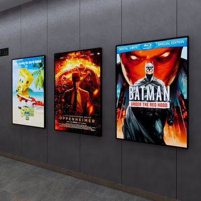 Ultra dünne Lichtscheibe Fotoraum Poster Aluminium Snap Frame Led Lichtscheibe