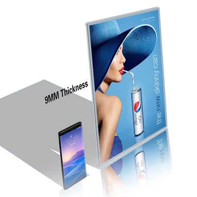 Real Estate Display Magnetic Acrylic Advertising Light Box -40C ～ 55C for Tabletop Advertising